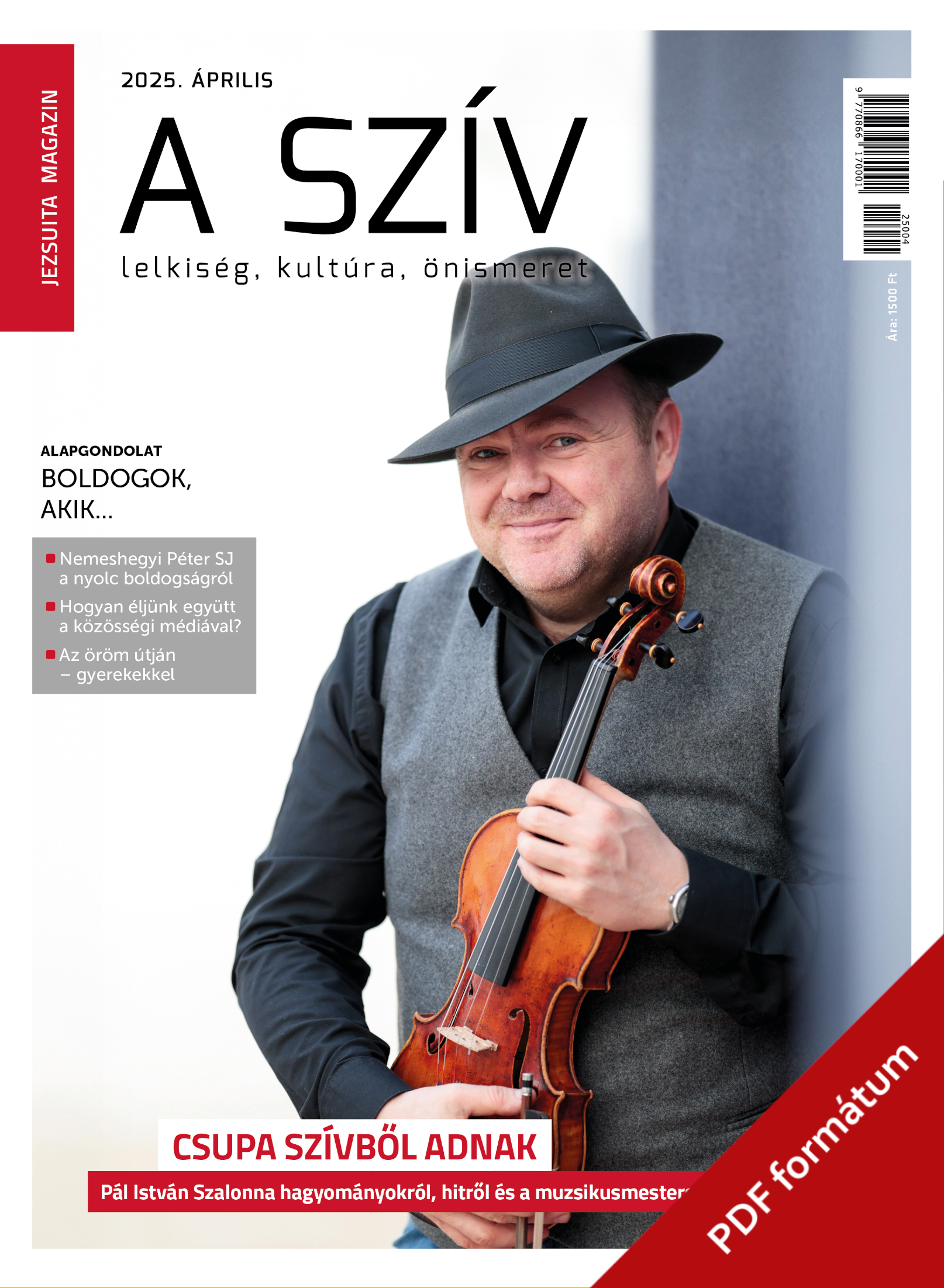 A SZÍV | Jezsuita Magazin – 2025. április (digitális)