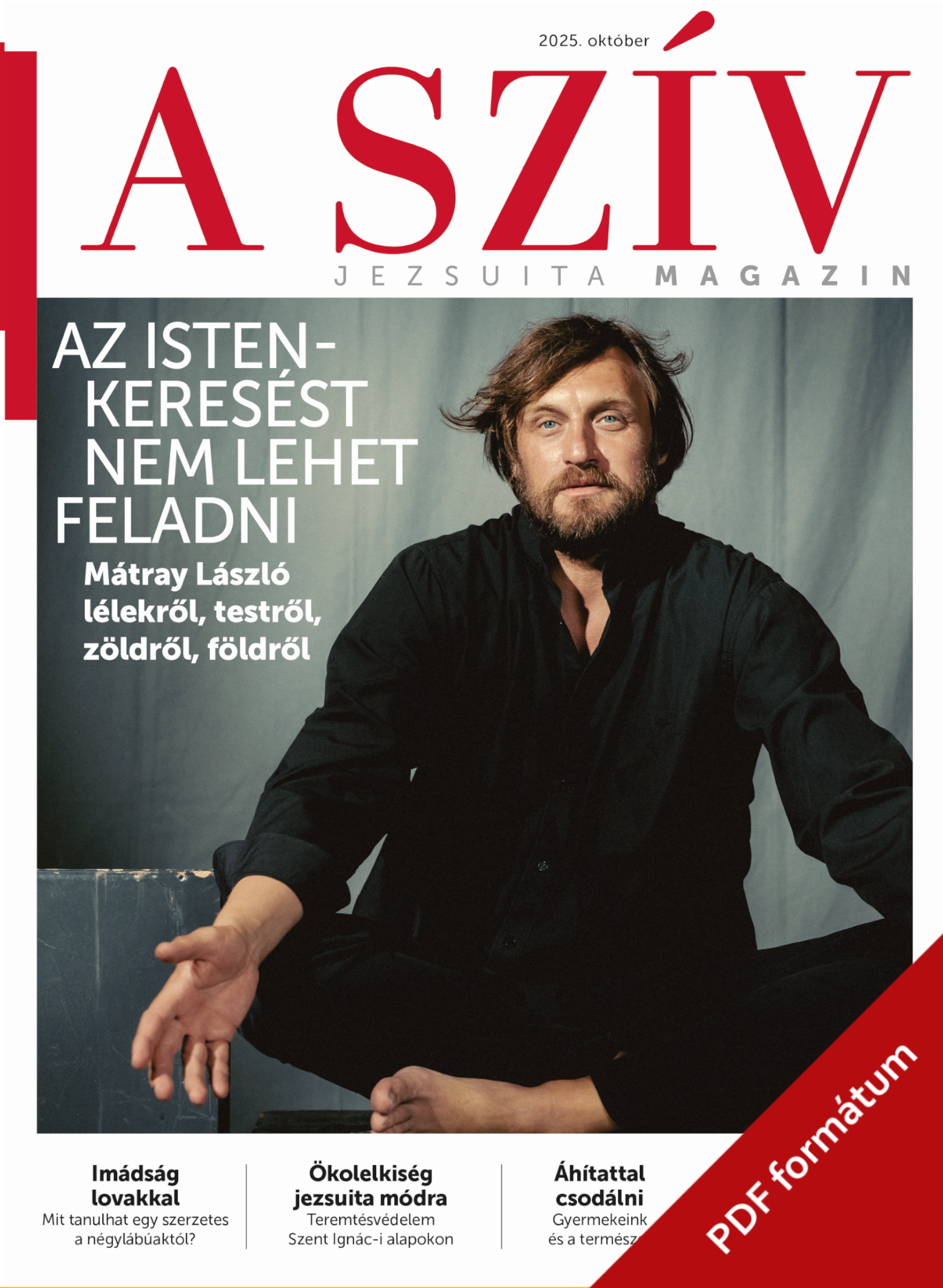 A SZÍV | Jezsuita Magazin – 2025. október (digitális)